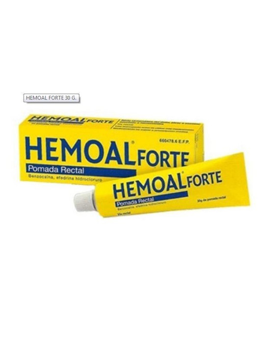 HEMOAL FORTE POMADA RECTAL 1 TUBO 30 G