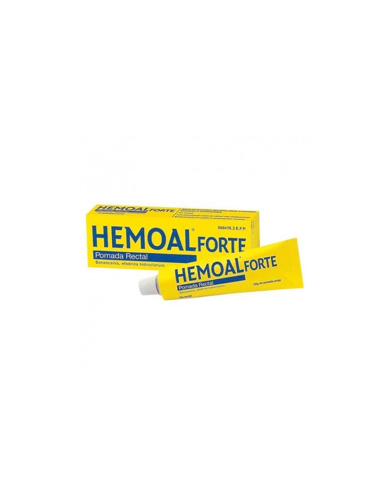 HEMOAL FORTE POMADA RECTAL 1 TUBO 50 G