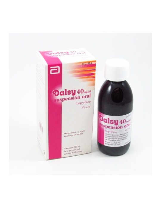 DALSY 40 MG/ML SUSPENSION ORAL 1 FRASCO 150 ML