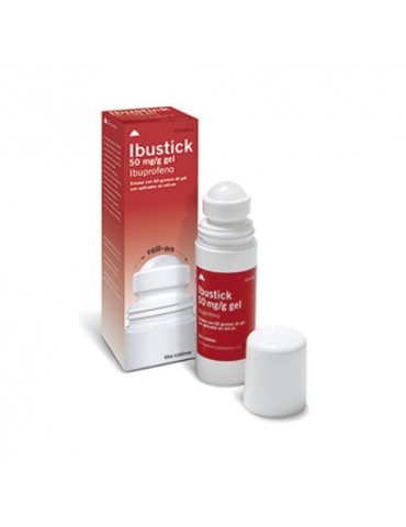 IBUSTICK 50 MG/G GEL CUTANEO 1 TUBO 60 G (CON ROLL-ON) 2