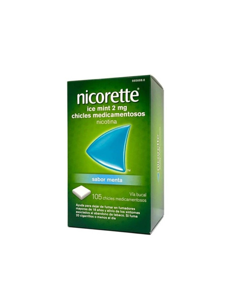 NICORETTE ICE MINT 4 MG 30 CHICLES MEDICAMENTOSOS