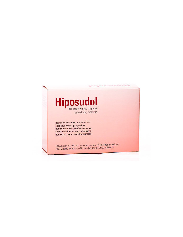 HIPOSUDOL 20 TOALLITAS