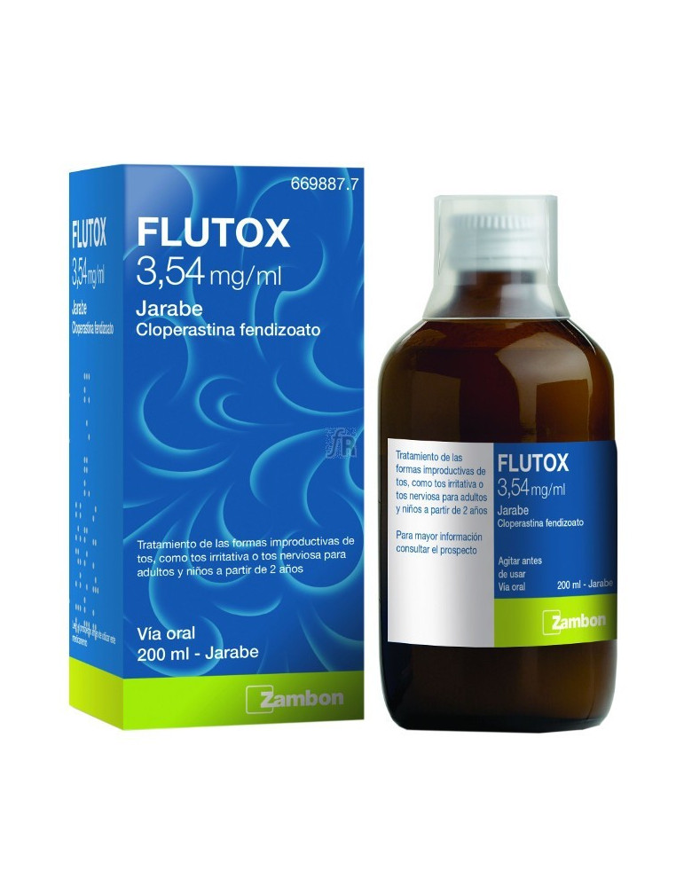 FLUTOX 3,54 MG/ML JARABE 1 FRASCO 200 ML