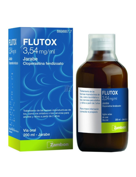 FLUTOX 3,54 MG/ML JARABE 1 FRASCO 200 ML