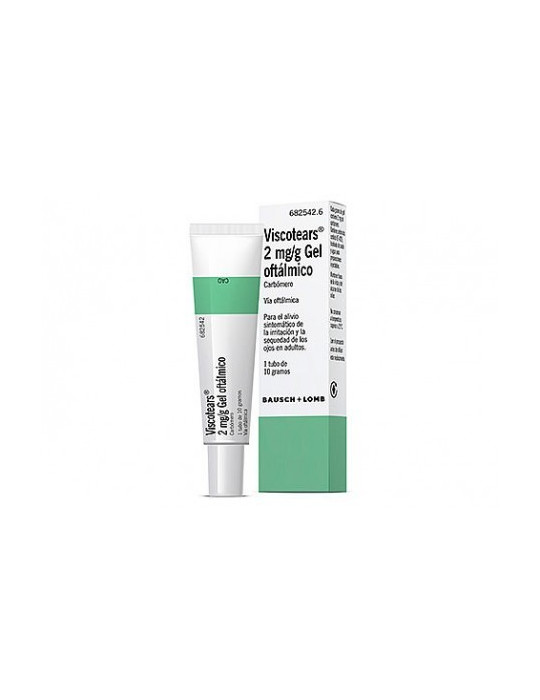 VISCOTEARS 2 MG/G GEL OFTALMICO 1 TUBO 10 G