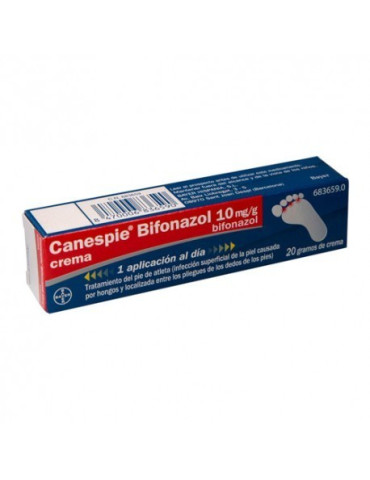 CANESPIE BIFONAZOL 10 MG/G CREMA 1 TUBO 20 G 2