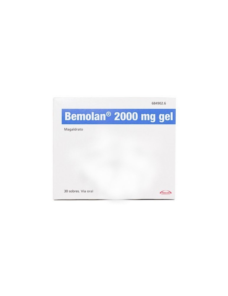 BEMOLAN 2000 MG 30 SOBRES GEL ORAL