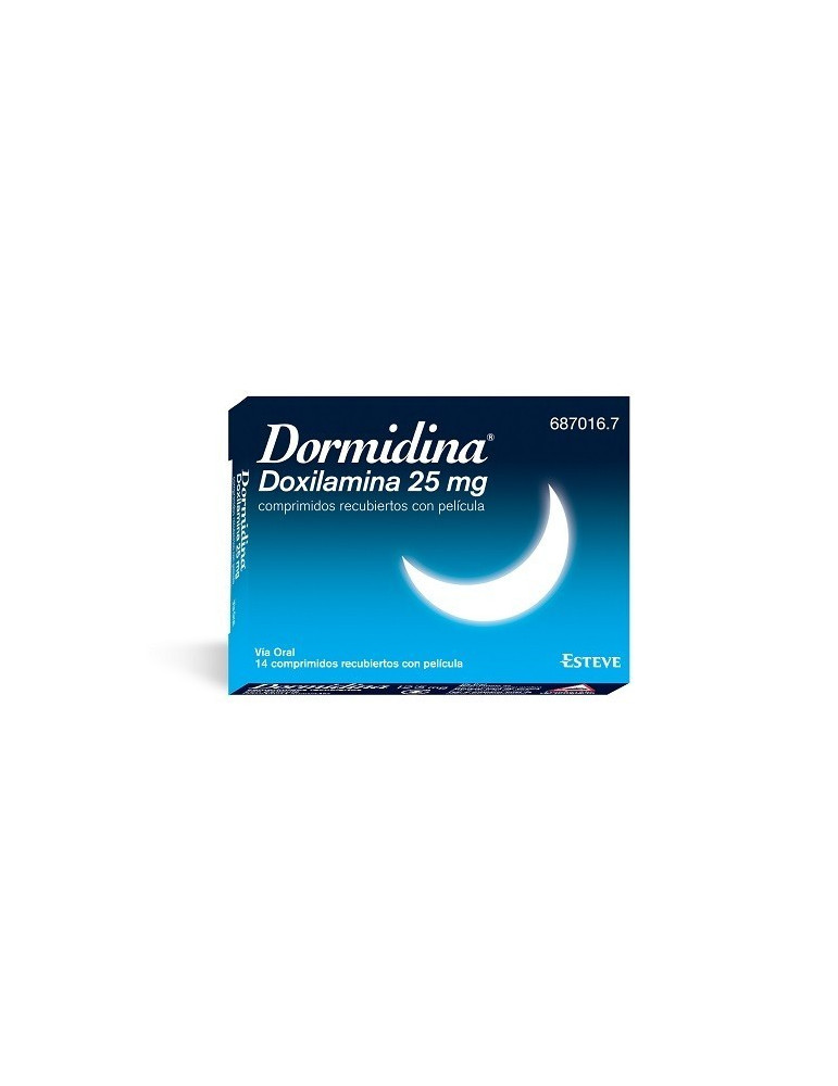 DORMIDINA 25 MG 14 COMPRIMIDOS RECUBIERTOS