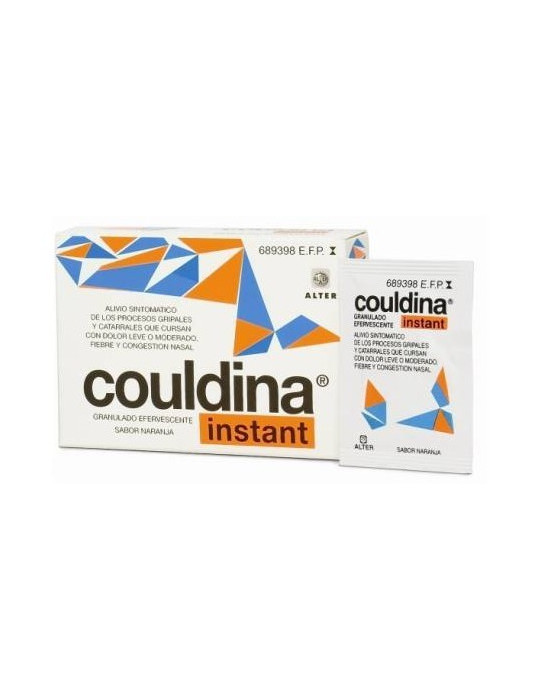 COULDINA INSTANT CON ACIDO ACETILSALICILICO 10 SOBRES GRANULADO EFERVESCENTE