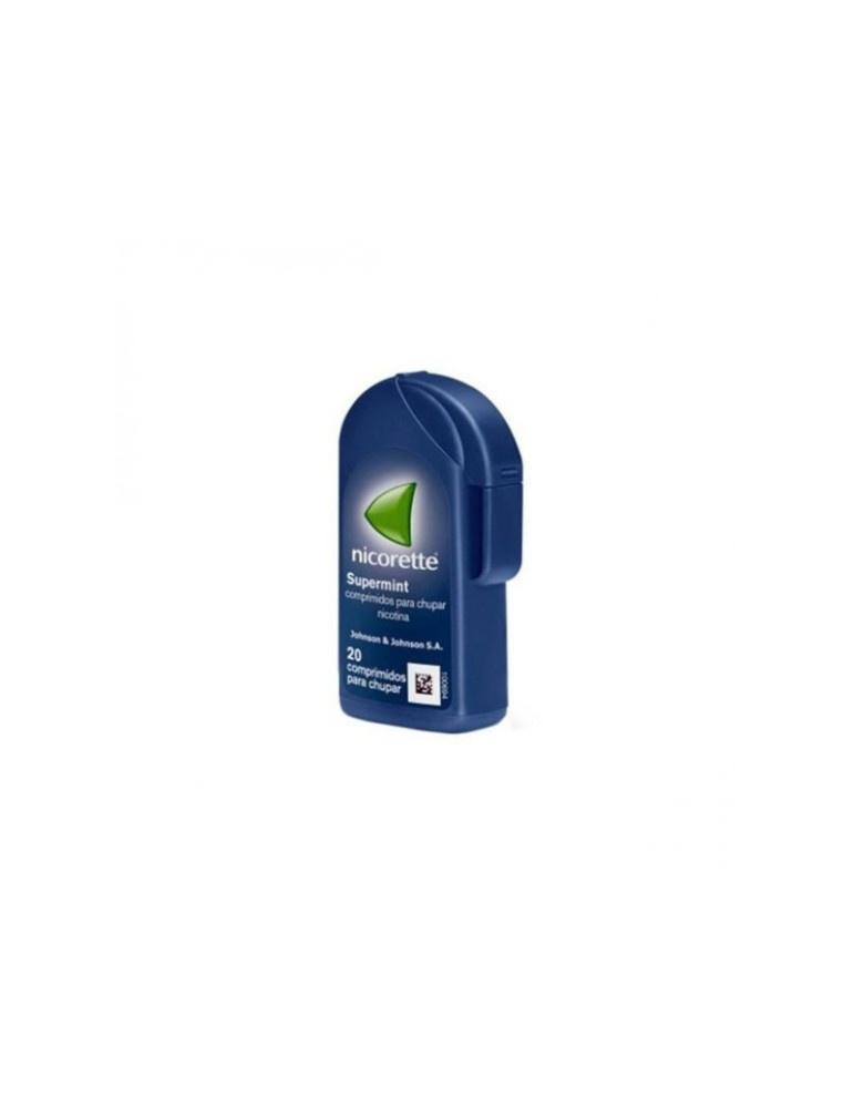 NICORETTE SUPERMINT EFG 4 MG 20 COMPRIMIDOS PARA CHUPAR
