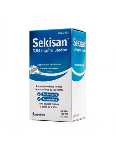 SEKISAN 3,54 MG/ML JARABE 1 FRASCO 200 ML 2