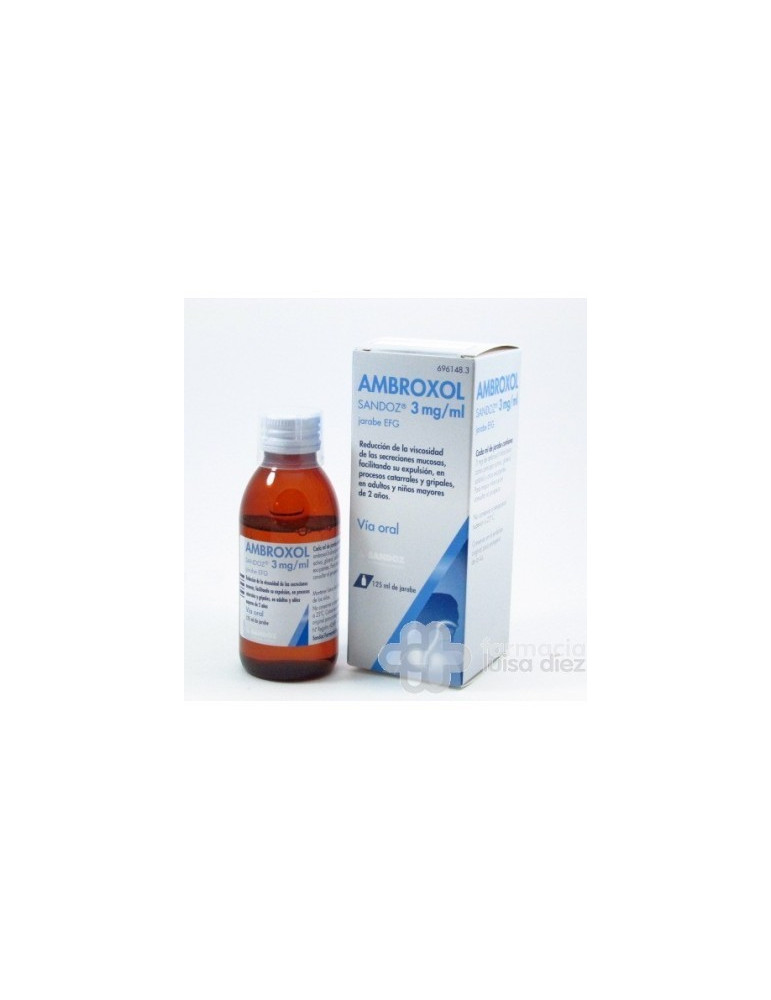 AMBROXOL SANDOZ CARE EFG 3 MG/ML JARABE 1 FRASCO 125 ML