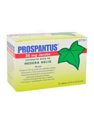 PROSPANTUS 35 MG 21 SOBRES JARABE 5 ML 2