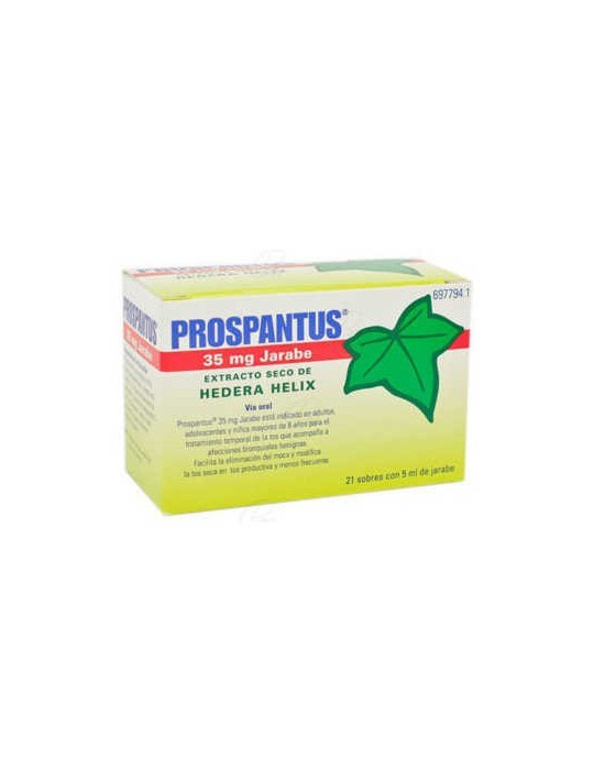 PROSPANTUS 35 MG 21 SOBRES JARABE 5 ML