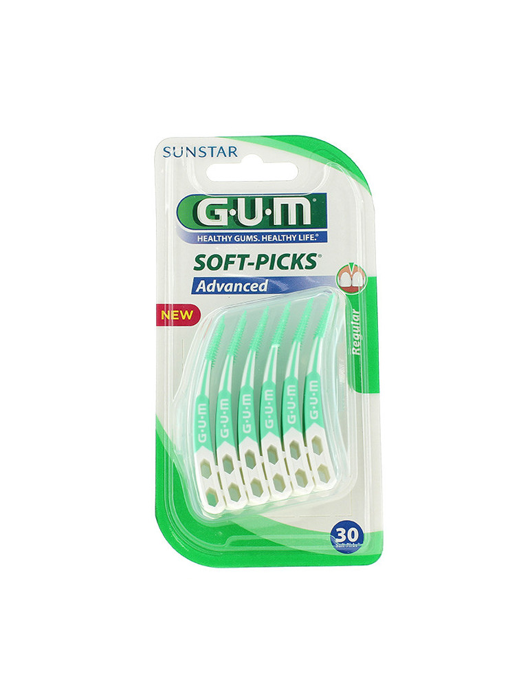 GUM SOFT PICKS ADVANCED 650 30 U