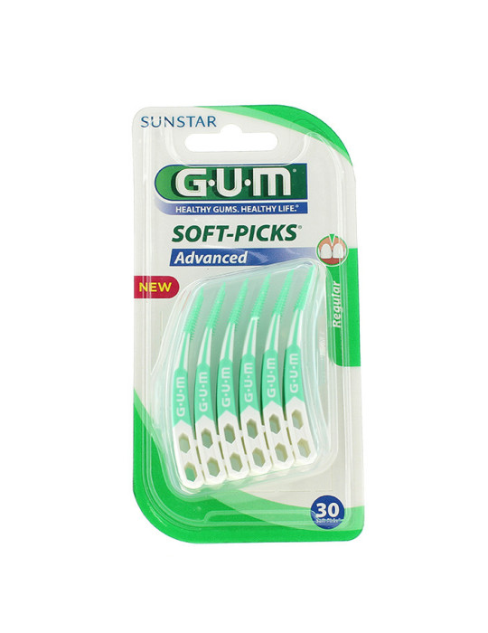 GUM SOFT PICKS ADVANCED 650 30 U
