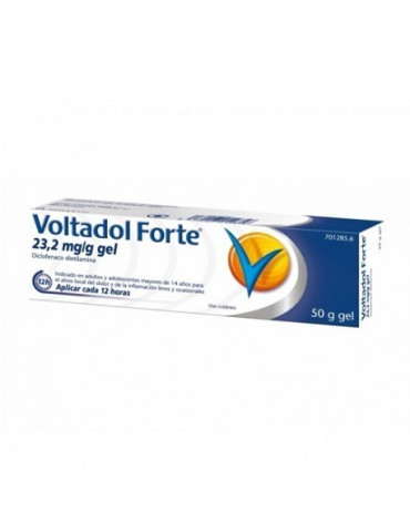 VOLTADOL FORTE 23,2 MG/G GEL CUTANEO 1 TUBO 50 G 2