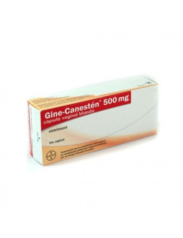 GINE-CANESTEN 500 MG 1 CAPSULA VAGINAL BLANDA 2
