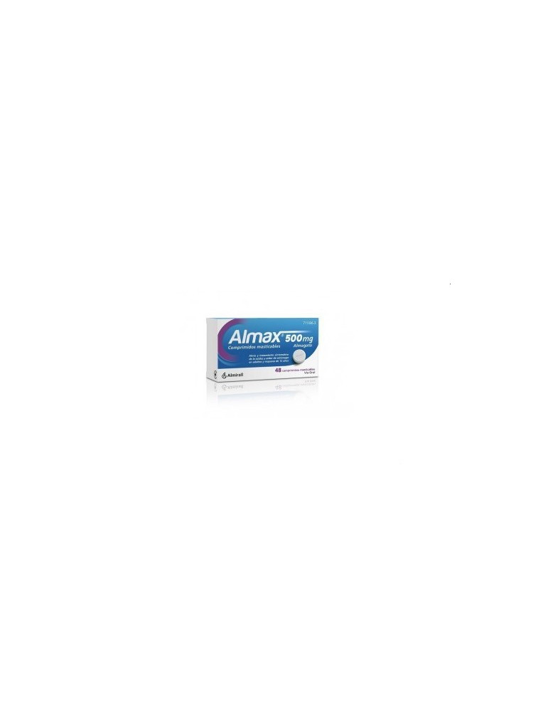 ALMAX 500 MG 48 COMPRIMIDOS MASTICABLES