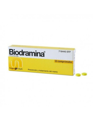 BIODRAMINA 50 MG 12 COMPRIMIDOS 2