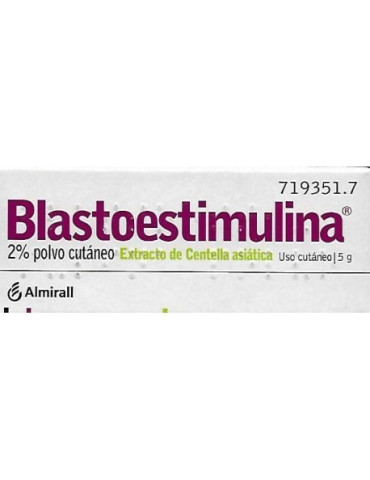 BLASTOESTIMULINA 20 MG/G POLVO CUTANEO 1 FRASCO 5 G 2
