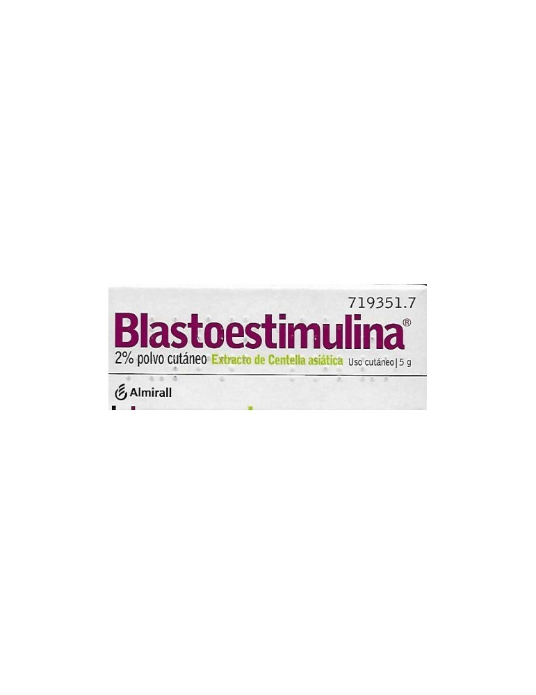 BLASTOESTIMULINA 20 MG/G POLVO CUTANEO 1 FRASCO 5 G