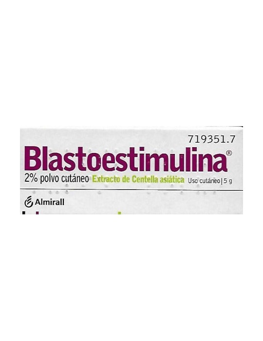 BLASTOESTIMULINA 20 MG/G POLVO CUTANEO 1 FRASCO 5 G