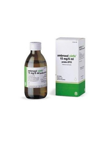 AMBROXOL CINFA EFG 3 MG/ML JARABE 1 FRASCO 200 ML (PET) 2