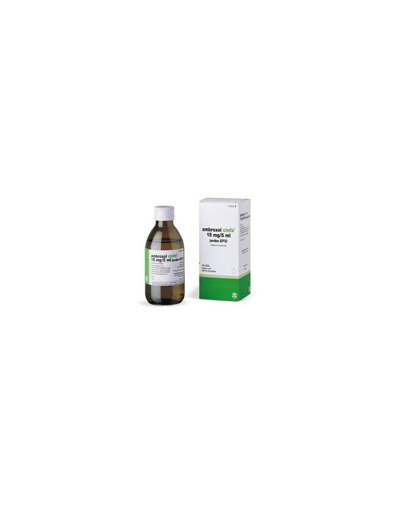 AMBROXOL CINFA EFG 3 MG/ML JARABE 1 FRASCO 200 ML (PET)