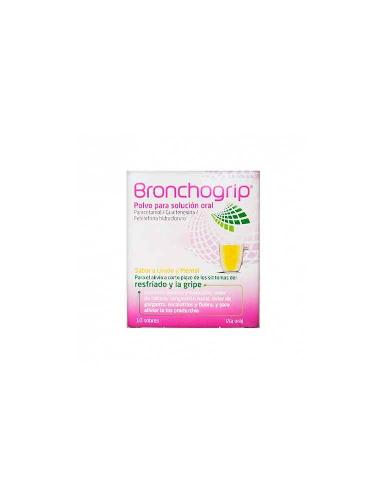 BRONCHOGRIP 10 SOBRES POLVO PARA SOLUCION ORAL