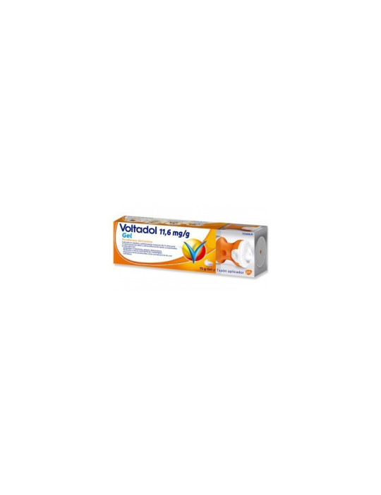 VOLTADOL 11,6 MG/G GEL CUTANEO 1 TUBO 75 G (CON TAPON APLICADOR)