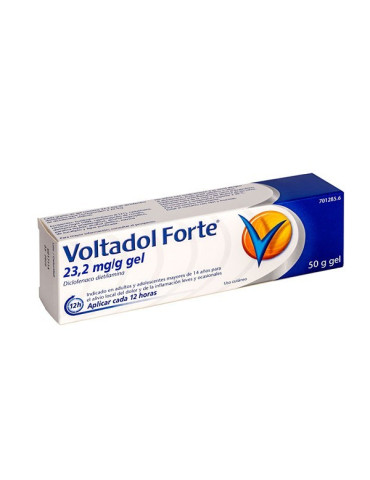 VOLTADOL FORTE 23,2 MG/G GEL CUTANEO 1 TUBO 100 G 2