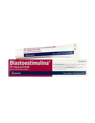 BLASTOESTIMULINA 10 MG/G POMADA 1 TUBO 30 G 2