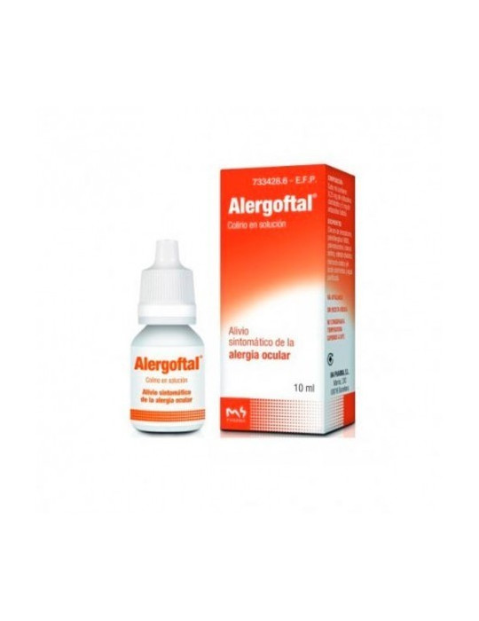 ALERGOFTAL 0,25 MG/ML + 5 MG/ML COLIRIO EN SOLUCION 1 FRASCO 10 ML