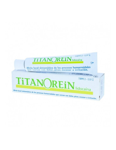 TITANOREIN LIDOCAINA CREMA RECTAL 1 TUBO 20 G 2
