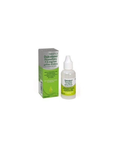 DULCOLAX PICOSULFATO 7,5 MG/ML GOTAS ORALES EN SOLUCION 1 FRASCO 30 ML 2