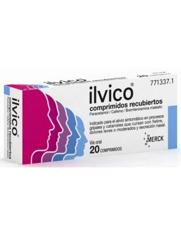 ILVICO 20 COMPRIMIDOS RECUBIERTOS 2