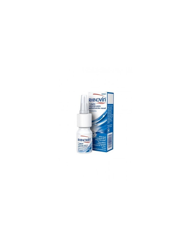 RHINOVIN 1 MG/ML SOLUCION PARA PULVERIZACION NASAL 1 FRASCO 10 ML