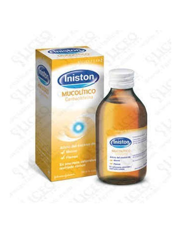 INISTON MUCOLITICO 50 MG/ML SOLUCION ORAL 1 FRASCO 200 ML 2