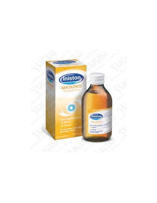 INISTON MUCOLITICO 50 MG/ML SOLUCION ORAL 1 FRASCO 200 ML