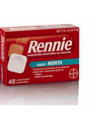 RENNIE 680 MG/80 MG 48 COMPRIMIDOS MASTICABLES (CON SACARINA) 2