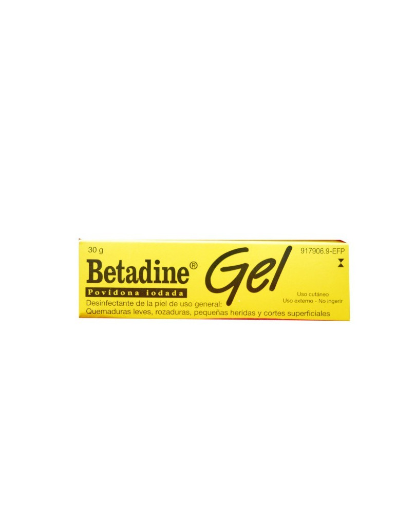 BETADINE 100 MG/G GEL CUTANEO 1 TUBO 30 G