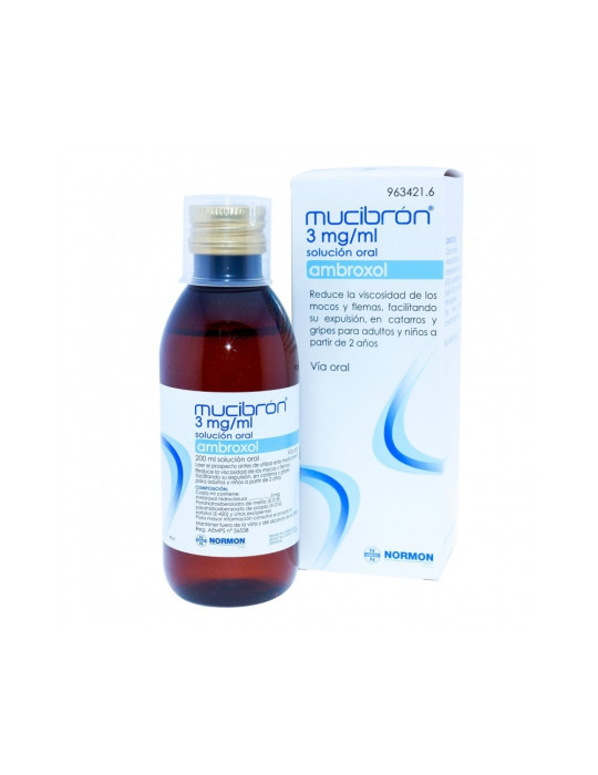 MUCIBRON 3 MG/ML SOLUCION ORAL 1 FRASCO 200 ML