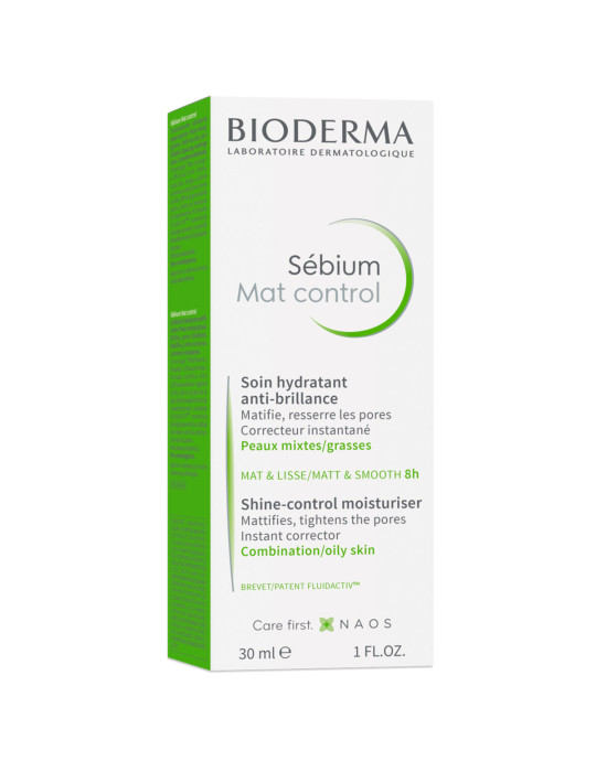 SEBIUM MAT CONTROL 8 HORAS BIODERMA 30 ML