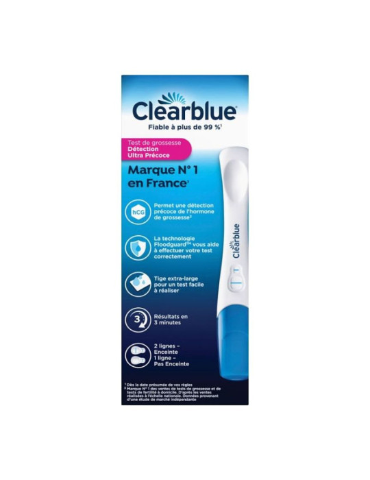 CLEARBLUE ANALOGICO TEST EMBARAZO DETECCION TEMPRANA (6DIAS ANTES)