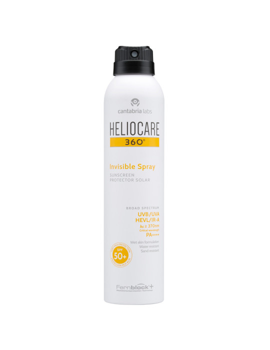 HELIOCARE 360º SPF 50+ INVISIBLE SPRAY PROTECTOR SOLAR 1 ENVASE 200 ML