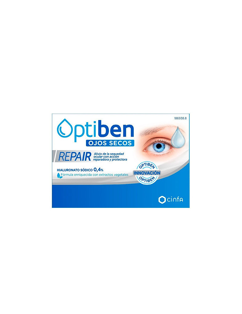 OPTIBEN REPAIR OJOS SECOS 20 MONODOSIS