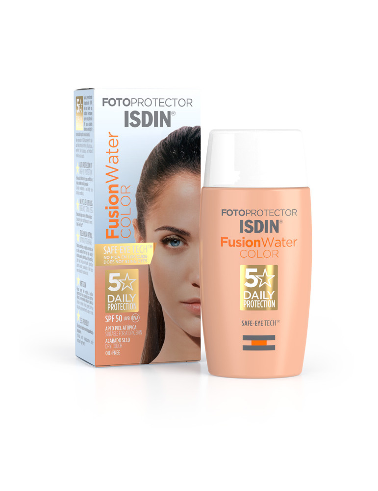 FOTOPROTECTOR ISDIN FUSION WATER COLOR 50 MEDIUM + 50 ML