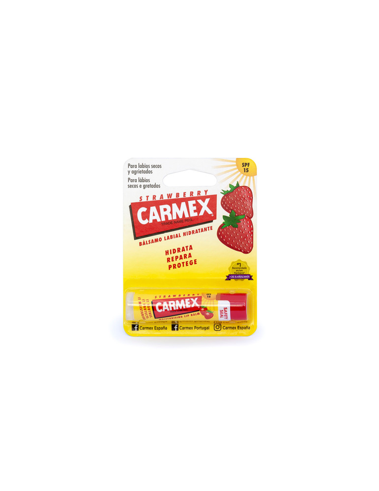CARMEX STICK STRABERRY BALSAMO LABIAL HIDRATANTE 4,25 G STICK