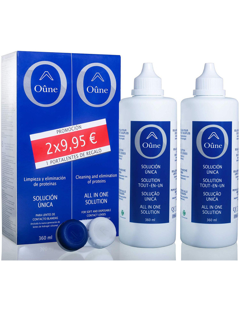 OUNE SOLUCION UNICA 2X360 ML